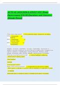ACTUAL 2025&sol;2026 LATEST NYC Home Improvement EXAM Questions and Answers &vert; Already Passed