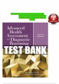Test Bank For Advanced Health Assessment and Diagnostic Reasoning Fourth Edition By Jacqueline Rhoads And Sandra Wiggins Petersen&period;