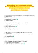 California Boater Card Verified Multiple Choice and  Conceptual Actual Frequently Tested Exam Questions With  Reviewed 100&percnt; Correct Detailed Answers  Guaranteed Pass&excl;&excl;Current Update&excl;&excl; 