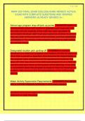 RNRF DCF FINAL EXAM 2025&sol;2026 BANK NEWEST ACTUAL EXAM WITH COMPLETE QUESTIONS AND VERIFIED ANSWERS &vert;ALREADY GRADED A&plus;&vert; 