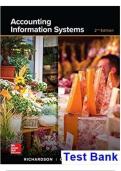 Accounting Information Systems (Richardson 2nd Edition) Test Bank