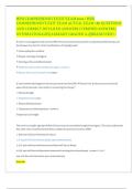 HESI COMPREHENSIVE EXIT EXAM 2024 &sol; HESI COMPREHENSIVE EXIT EXAM ACTUAL EXAM 180 QUESTIONS AND CORRECT DETAILED ANSWERS &lpar;VERIFIED ANSWERS&rpar; WITH RATIONALES &vert;ALREADY GRADED A&plus;&vert;&vert;BRAND NEW&excl;&excl;