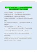 ACTUAL 2025&sol;2026 LATEST Paralegals 101 Exam With Q&A 100&percnt; Correct