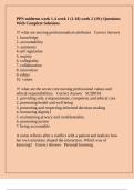 PPN midterm week 1-4 week 1 &lpar;1-18&rpar; week 2 &lpar;19-&rpar; Questions With Complete Solutions