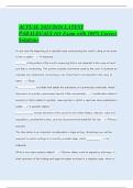 ACTUAL 2025&sol;2026 LATEST PARALEGALS 101 Exam with 100&percnt; Correct Solutions