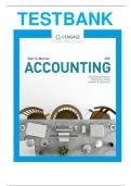 Test Bank Solution Manual for Accounting 28th Edition &lpar;2024&rpar; by Carl S&period; Warren Christine Jonick Jennifer Schneider &vert; All Chapters 1-26 Included &vert; Latest Complete Guide A&plus;&period;
