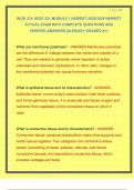 BIOD 331&sol; BIOD 331 MODULE 1 NEWEST 2025&sol;2026 NEWEST ACTUAL EXAM WITH COMPLETE QUESTIONS AND VERIFIED ANSWERS &vert;ALREADY GRADED A&plus;&vert;