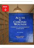 Acute & Chronic Wounds&colon; Current Management Concepts &ndash; 5th Edition &lpar;2023&rpar; &vert; PDF