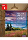 Advanced Practice Palliative Nursing &ndash; 2nd Edition &lpar;2022&rpar; &ndash; Dahlin & Coyne &vert; PDF