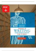 Anatomy of Writing for Publication for Nurses &ndash; 4th Edition &lpar;2021&rpar; &ndash; Cynthia Saver &vert; PDF