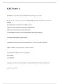 ILE Exam 1 Questions with Correct Answers