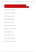 MAT 266 Exam &num;1 Question and answers correctly solved 2025&sol;2026