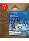 Financial & Business Management for DNP &lpar;3rd Edition&comma; 2022&rpar; &ndash; Waxman &vert; Complete PDF