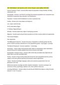 SOC 1305 Midterm Test Questions with&period; Correct Answers Latest Update 2025-2026
