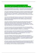 ATI CARDIOVASCULAR COMPREHENSIVE EXAM QUESTIONS AND ANSWERS 2025&sol;2026 ALL RATED A&plus;