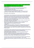 ATI CARDIOVASCULAR EXAMS STUDY GUIDE QUESTIONS AND ANSWERS 2025&sol;2026 ALL RATED A&plus;