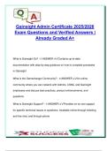 Gainsight Admin Certification 2025 &ndash; 100&plus; Exam Questions & Answers &vert; Customer Success&comma; Scorecards&comma; Rules Engine&comma; Cockpit