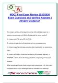 MDC 3 Final Exam Review &lpar;2025&rpar; &ndash; 300&plus; Solved Questions &vert; Cancer&comma; Renal&comma; Respiratory&comma; Reproductive&comma; STIs