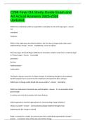 C208 Final OA Study Guide Exam and All Actual Answers 2025-2026 Updated&period;
