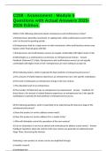 C208 - Assessment - Module 6 Questions with Actual Answers 2025-2026 Edition&period;