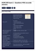 NURS 581 Exam 2 &ndash; Questions With Accurate Answers
