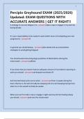 Percipio Greyhound EXAM &lpar;2025&sol;2026&rpar; Updated&colon; EXAM QUESTIONS WITH ACCURATE ANSWERS &vert; GET IT RIGHT&excl;&excl;