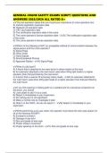 GENERAL CRANE SAFETY EXAMS SCRIPT QUESTIONS AND ANSWERS 2025&period;pdf