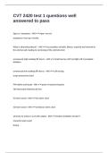 CVT 2420 test 1 questions well answered to pass