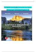 TEST BANK for Auditing & Assurance Services&colon; A Systematic Approach&comma; 12th Edition &lpar;Chapters 1-21&rpar;
