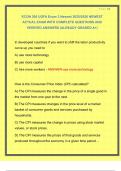 ECON 200 UOFA Exam 3 Newest 2025&sol;2026 NEWEST ACTUAL EXAM WITH COMPLETE QUESTIONS AND VERIFIED ANSWERS &vert;ALREADY GRADED A&plus;&vert; 