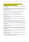 JR 101 STANDARD EXAM SHEET QUESTIONS AND ANSWERS 2025&sol;2026 ALL RATED A&plus;