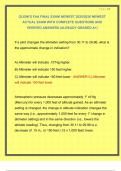 GLEIM&rsquo;S FAA FINAL EXAM NEWEST 2025&sol;2026 NEWEST ACTUAL EXAM WITH COMPLETE QUESTIONS AND VERIFIED ANSWERS &vert;ALREADY GRADED A&plus;&vert;
