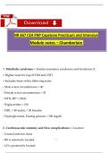 NR 667 CEA FNP Capstone Practicum and Intensive &ndash; Module Notes &lpar;Chamberlain University&rpar;