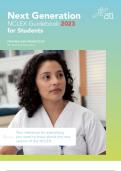NGN NCLEX Guidebook 2023 Comprehensive Review and Practice Questions for Nursing Students