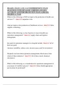 HSA4431&colon; EXAM 1 &lpar;CH&period; 1-4&rpar; COMPREHENSIVE EXAM  QUESTIONS WITH DETAILED VERIFIED AND 100&percnt;  ACCURATE ANSWERS BRAND NEW EXAM ALREADY  GRADED A&plus; PASS 