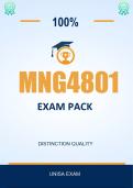 MNG4801 Exam Pack 2026