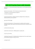NSE 212 Practice Exam with Answers