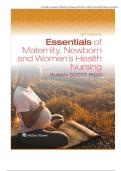 Test Bank&colon; Essentials of Maternity&comma; Newborn&comma; and Women&rsquo;s Health&comma; 6th Edition by Susan Ricci - All Chapters and Rationals Included