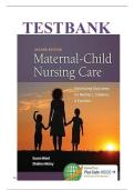 Maternal Child Nursing Care 2nd Edition Ward Hisley Test Bank Questions & Answers &vert; Complete Guide A&plus;