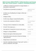 M&period;E&period;C&period;P&period; Exam &lpar;2025&rpar; UPDATE - Verified Questions and Answers - With 100&percnt; Correct Answers - Graded A&plus; Guaranteed Success&excl;&excl;