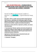 NUR 109 MIDTERM EXAM – FOUNDATIONS IN NURSING EXAM LATEST 2025/2026 ACTUAL EXAM QUESTIONS AND CORRECT ANSWERS