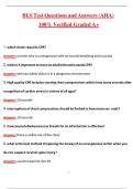 BLS test questions and answers&lpar;AHA&rpar; latest update 2025