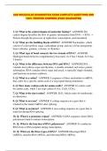 AAB MOLECULAR DIAGNOSTICS EXAM COMPLETE QUESTIONS AND 100&percnt; VERIFIED ANSWERS &lpar;PASS GUARANTEE&rpar;