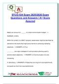 STCO-534 &vert; 50 Exam Questions &vert; Media Strategy&comma; Advertising&comma; SWOT & Digital Trends &vert; Liberty University