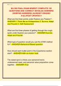 BA 300 FINAL EXAM NEWEST COMPLETE 120  QUESTIONS AND CORRECT DETAILED ANSWERS  &lpar;VERIFIED ANSWERS&rpar; &vert;ALREADY GRADED  A&plus;&vert;&vert;LATEST UPDATE&excl;&excl;&excl;&excl; 