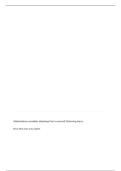 HCR 240 ASU TEST 1 QUESTIONS WITH CORRECT ANSWERS