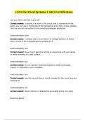 c-201 Electrical sSystems 1 SACA Certification