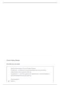 HCR 240 EXAM 3 QUESTIONS WITH CORRECT ANSWERS