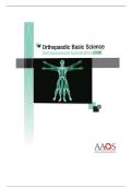 AAOS Orthopaedic Basic Science Self-Assessment Exam &vert; Question & Answer Book &vert; Latest 2025&sol;2026 Study Edition