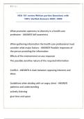 HCA 101 review Written portion Questions with 100&percnt; Verified Answers 2025 &vert; 2026&period;